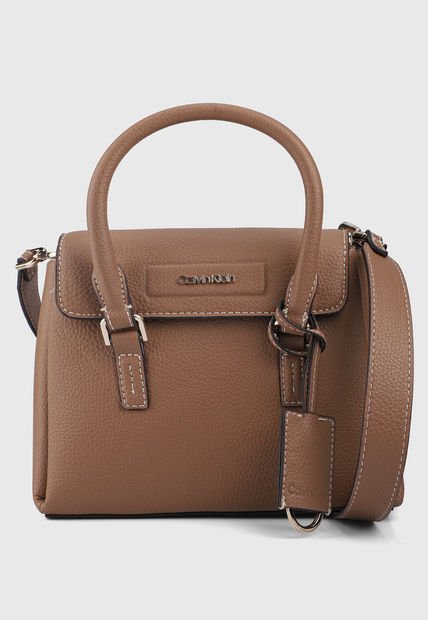 Bolso Nude-Dorado Calvin Klein