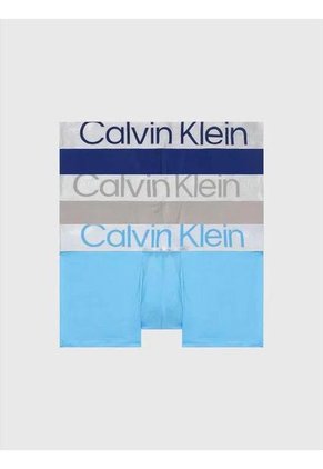 3 Pack De Bóxer Steel En Microfibra Para Hombre Calvin Klein