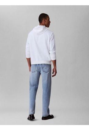 Buzo Blanco Con Capota Calvin Klein