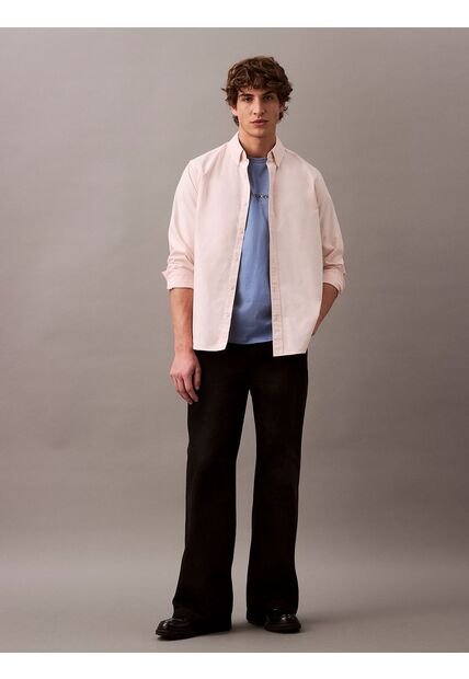 Camiseta Azul Tonal Graphic Crewneck Calvin Klein