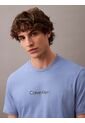 Camiseta Azul Tonal Graphic Crewneck Calvin Klein de Calvin Klein