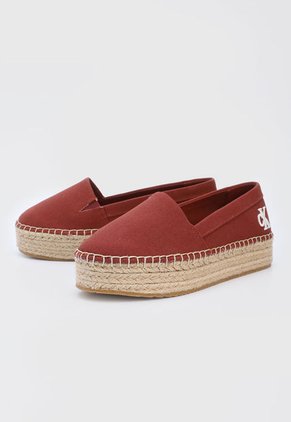 Alpargata Terracota-Café-Blanco Calvin Klein Jeans