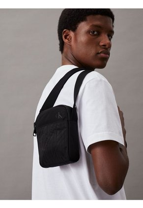 Bolso Negro Reporter Pequeño Calvin Klein