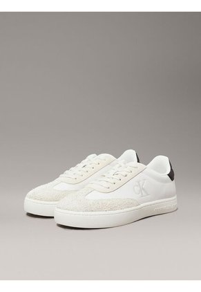 Tenis Blanco Classic De Cuero Calvin Klein
