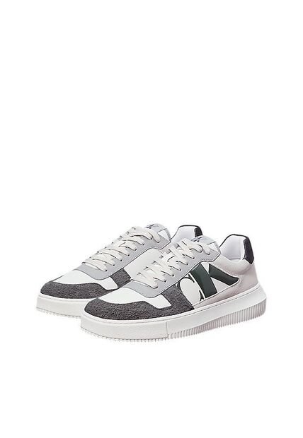 Tenis Gris De Ante Calvin Klein