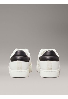 Tenis Blanco Classic De Cuero Calvin Klein