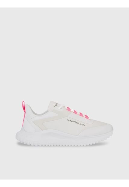 Tenis Blanco Eva Runner De Malla Calvin Klein