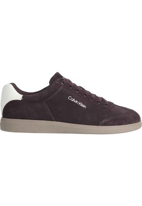 Tenis Café De Corte Bajo Con Textura De Gamuza Calvin Klein
