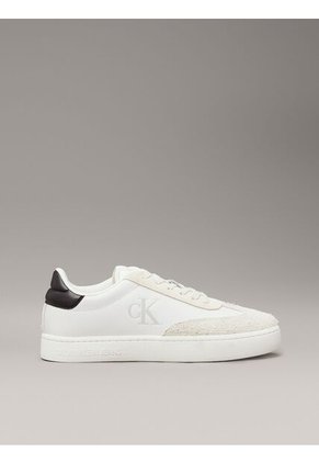 Tenis Blanco Classic De Cuero Calvin Klein