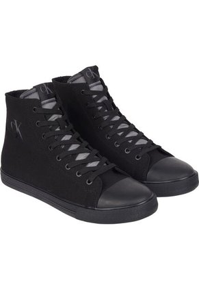 Tenis Negro Altos Vulcanizados Para Hombre Calvin Klein