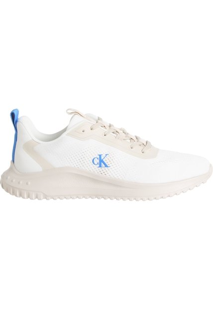 Tenis Blanco Deportivos Runner Mixtos En Nailon Calvin Klein