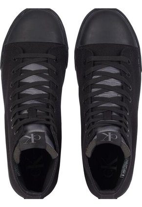 Tenis Negro Altos Vulcanizados Para Hombre Calvin Klein