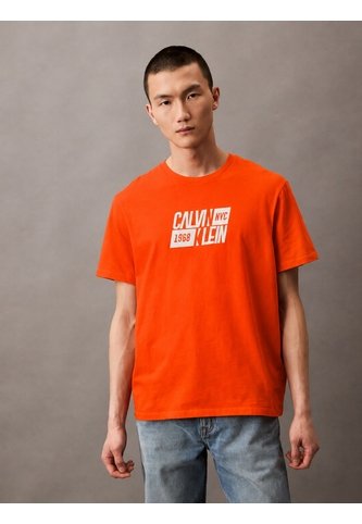 Camiseta Roja Sport Logo Easy Crewneck Calvin Klein Calvin Klein