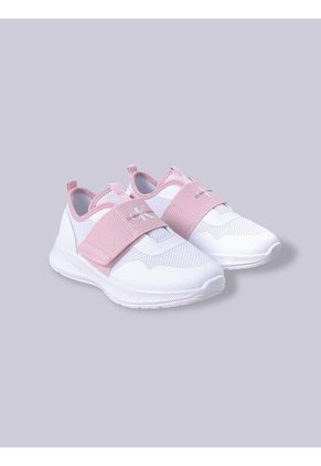 Tenis Blanco Niña Con Velcro Calvin Klein