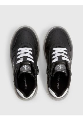 Tenis Bajas Para Niño Negro Calvin Klein