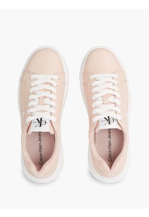 Tenis Rosado Rosado Chunky Cupsole Laceup Calvin Klein