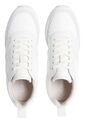 Tenis Blanco Runner De Cuero Y Monograma Calvin Klein de Calvin Klein