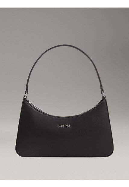 Bolso Negro Pequeño De Hombro Calvin Klein