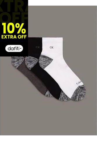 Pack Gris De 3 Medias Cotton Cushi Calvin Klein Calvin Klein