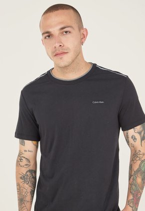 Camiseta Negro-Gris Calvin Klein