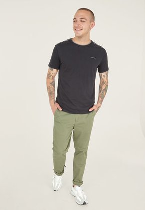 Camiseta Negro-Gris Calvin Klein