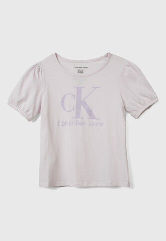 Camiseta Calvin Klein Rosa Calvin Klein