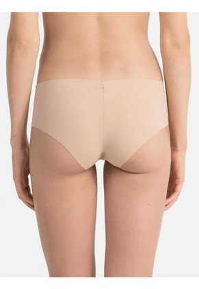 Pantie Beige Tipo Hipster En Microfibra Para Mujer Calvin Klein