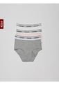 Panties En Algodón 3 Piezas Para Niña Calvin Klein de Calvin Klein