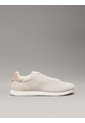 Tenis Beige De Perfil Bajo De Ante Calvin Klein de Calvin Klein