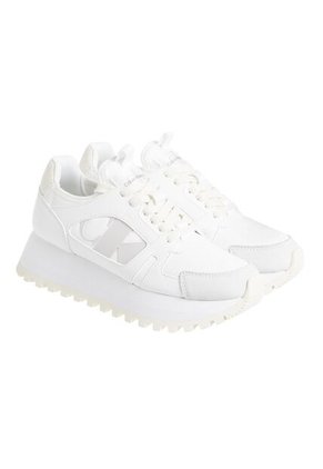 Tenis Blanco Runner De Plataforma Calvin Klein