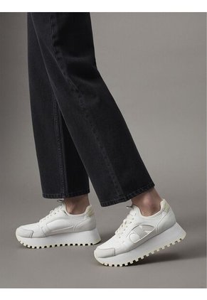 Tenis Blanco Runner De Plataforma Calvin Klein