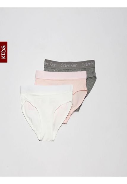 3 Pack De Panties Para Niña Calvin Klein