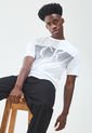 Camiseta Blanco-Negro Calvin Klein de Calvin Klein