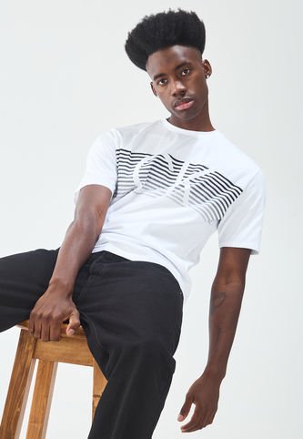 Camiseta Blanco-Negro Calvin Klein Calvin Klein