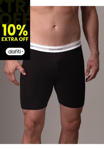 Pack Negro De 3 Boxer Brief Long - Modern Air Calvin Klein Calvin Klein