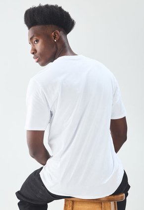 Camiseta Blanco-Negro Calvin Klein