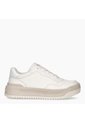 Tenis Blanco Low Cut Con Cordones Para Niñas Calvin Klein de Calvin Klein