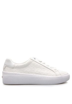 Tenis Blanco Con Monograma Calvin Klein