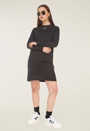 Vestido Negro-Blanco Calvin Klein