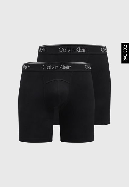 Bóxer x2 Negro Calvin Klein