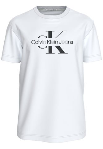 Camiseta Blanca Con Monologo Disrupted Calvin Klein Calvin Klein