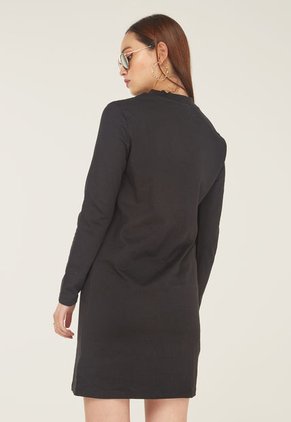 Vestido Negro-Blanco Calvin Klein