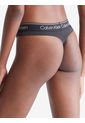 Pantie Negra Tipo Tanga Con Logo Para Mujer Calvin Klein de Calvin Klein
