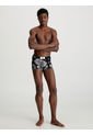 Boxer Negro Estampado En Microfibra Low Rise Trunk Calvin Klein de Calvin Klein
