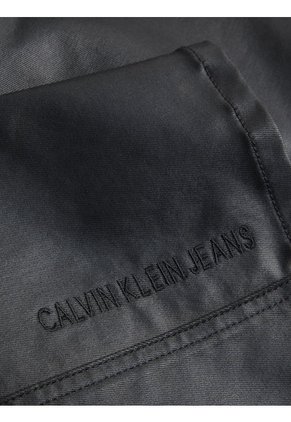 Vestido Denim Revestido De Estilo Bodycon Azul Calvin Klein