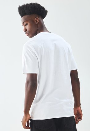 Camiseta Blanco-Gris-Verde Neón Calvin Klein