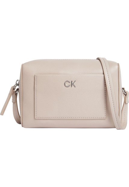 Bolso Rosado Cruzado Daily Con Monograma Calvin Klein