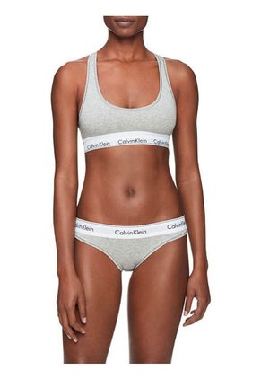 Top Gris En Algodón Para Mujer Calvin Klein