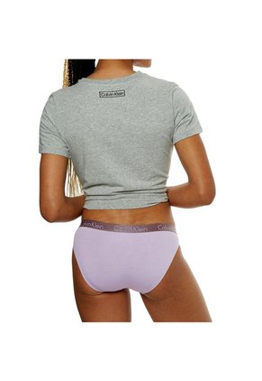 Pantie Tipo Bikini Morada Clásica Para Mujer Calvin Klein