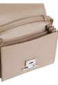 Bolso Beige Cruzado Con Solapa Y Cierre De Broche Calvin Klein de Calvin Klein
